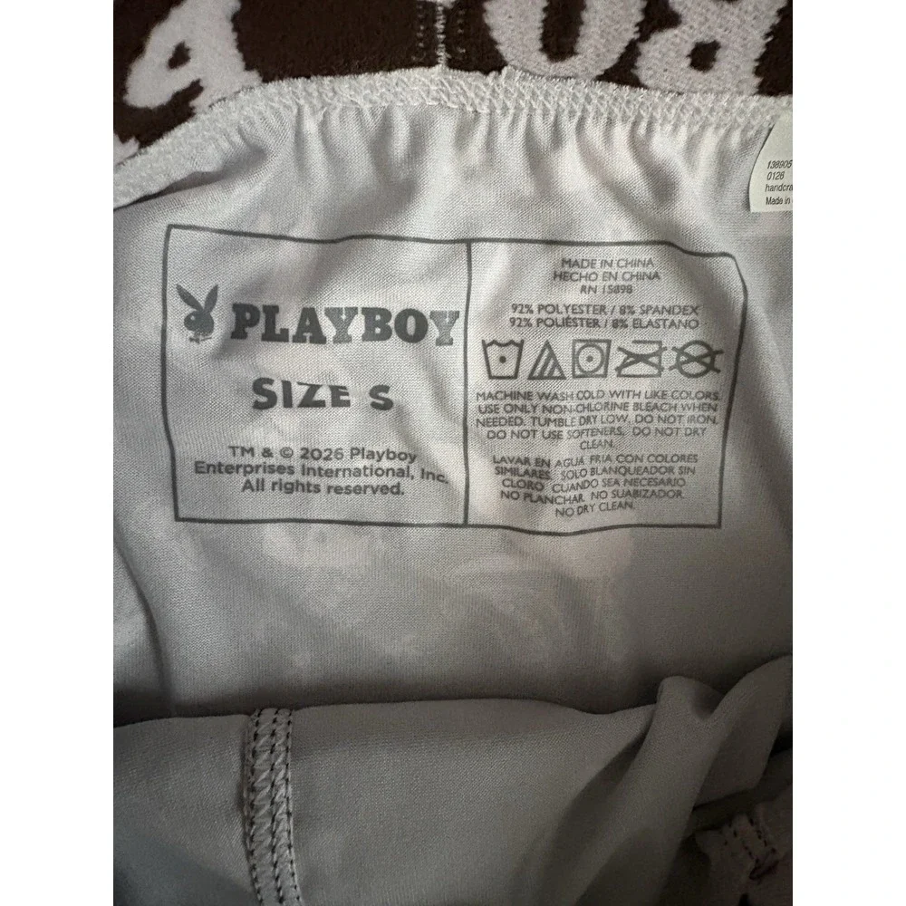 NEW PLAYBOY Boxers Playboy Boxer Briefs Men's Size Small Multicolor 3 Pair Boxer